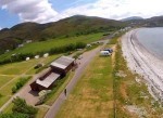 Aerial Video of of Ardmair Point with a Crash