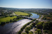 Aerial Picture of the River Dee