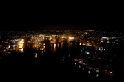 Aerial Picture of Aberdeen at Night