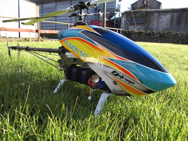Outrage Fusion 50 12 Cell Electric Full 3D Helicopter