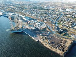 Aerial Picture of the Port of Dundee (Dundee Harbour)