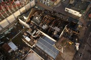 Aerial Picture of Jimmy Chungs After the Fire