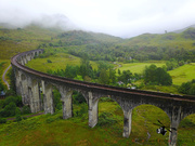 Aerial Picture of Glenfinnan Viaduct