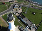 Aerial Photo of Aberdeen Light House