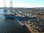 Aerial Picture of the Port of Dundee
