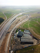 Aerial Picture of the AWPR Section at Tipperty/Newburgh