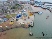 Aerial Picture of Peterhead Harbour Development