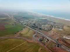 Aerial Picture of the AWPR Section at Balmedie