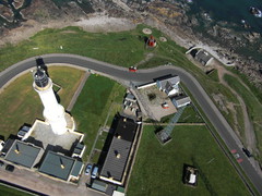 Aerial Photo of Aberdeen Light House