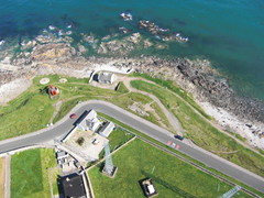 Aerial Photo of Aberdeen Light House