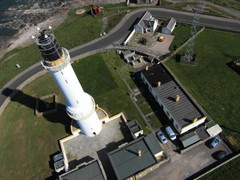 Aerial Photo of Aberdeen Light House