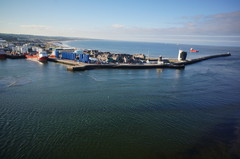 Aerial Picture of Aberdeen Harbour