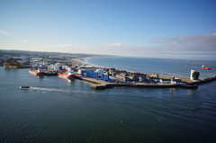Aerial Picture of Aberdeen Harbour