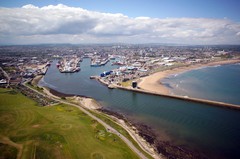 Aerial Picture of Aberdeen Harbour