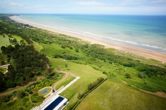 Aerial Picture of Normandy Beach