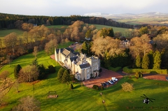 Aerial Picture of Pittodrie House Hotel