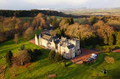 Aerial Picture of Pittodrie House Hotel