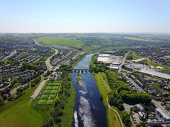 Aerial Picture of River Dee