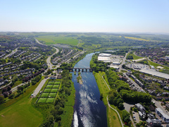 Aerial Picture of River Dee
