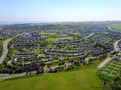 Aerial Picture of River Dee