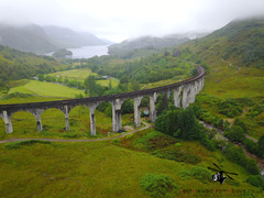 Aerial Picture of Glenfinnan Viaduct