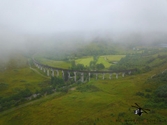 Aerial Picture of Glenfinnan Viaduct