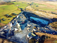 Aerial Picture of Balmedie Quarry