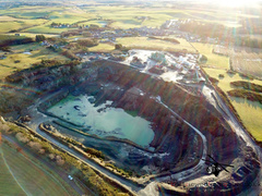 Aerial Picture of Balmedie Quarry