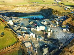 Aerial Picture of Balmedie Quarry