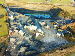 Aerial Picture of Balmedie Quarry