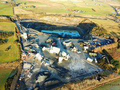 Aerial Picture of Balmedie Quarry