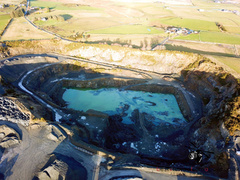 Aerial Picture of Balmedie Quarry