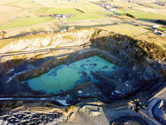 Aerial Picture of Balmedie Quarry