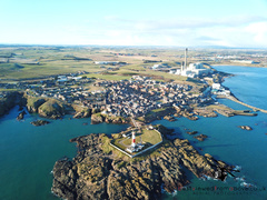 Buchan Ness Lighthouse, Boddam, Aberdeenshire