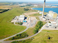 Aerial Picture of Peterhead Power Station, Boddam