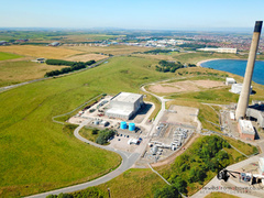 Aerial Picture of Peterhead Power Station, Boddam