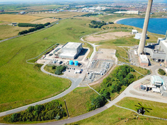 Aerial Picture of Peterhead Power Station, Boddam